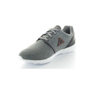 Magasin Le Coq Sportif Basket Dynacomf 2 Tones Gris/Brun Grise - Chaussures Baskets Basses Homme Paris